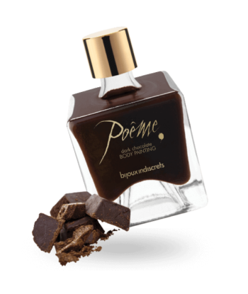 BIJOUX - POEME PINTURA COMESTIBLE CHOCOLATE NEGRO 50 GR