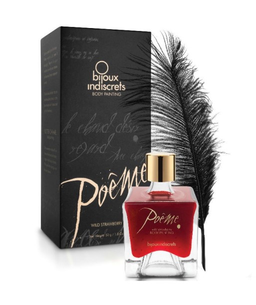 BIJOUX - POEME PINTURA COMESTIBLE FRESA SILVESTRE 50 GR