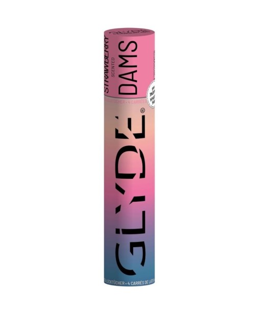 SHEER GLYDE - DAMS LÁMINAS LATEX SEXO ORAL FRESA