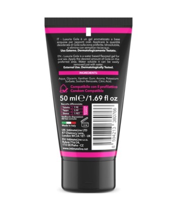 INTIMATELINE LUXURIA - GOLA GEL ORAL CEREZA 50 ML