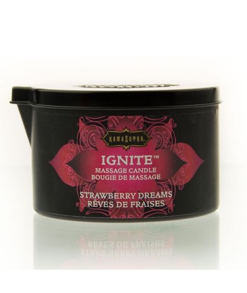 KAMASUTRA - VELA DE MASAJE SUEÑOS DE FRESA 170 GR