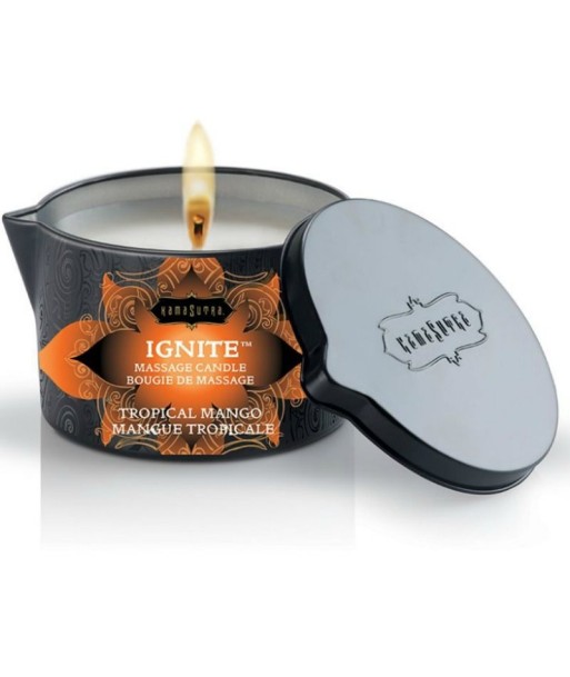 KAMASUTRA - VELA DE MASAJE MANGO TROPICAL 170 GR
