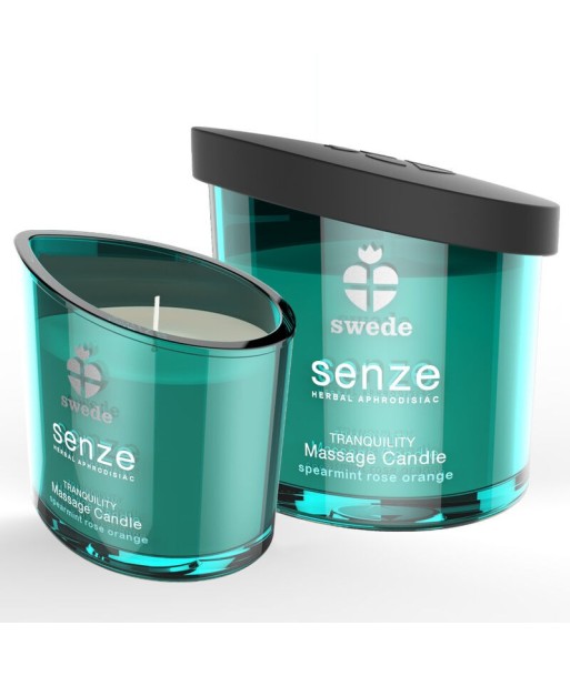 SWEDE - SENZE TRANQUILITY VELA MASAJE - HIERBABUENA, ROSA, NARANJA SWEDE - SENZE TRANQUILITY VELA MASAJE - HIERBABUENA, ROSA, NARANJA