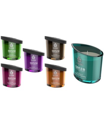 SWEDE - SENZE TRANQUILITY VELA MASAJE - HIERBABUENA, ROSA, NARANJA