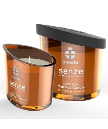 SWEDE - SENZE SEDUCTION VELA MASAJE - CLAVO, NARANJA, LAVANDA