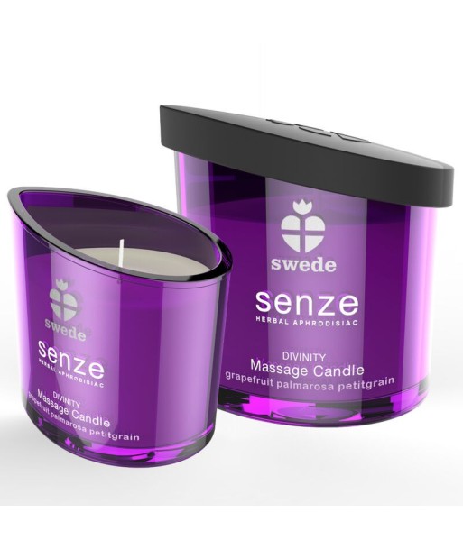 SWEDE - SENZE DIVINITY VELA MASAJE - POMELO, PALMAROSA, PETITGRAIN