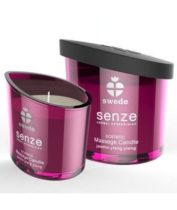 SWEDE - SENZE ECSTATIC VELA MASAJE - JAZMÍN, YLANG YLANG