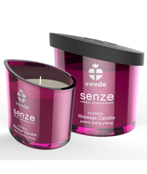 SWEDE - SENZE ECSTATIC VELA MASAJE - JAZMÍN, YLANG YLANG SWEDE - SENZE ECSTATIC VELA MASAJE - JAZMÍN, YLANG YLANG