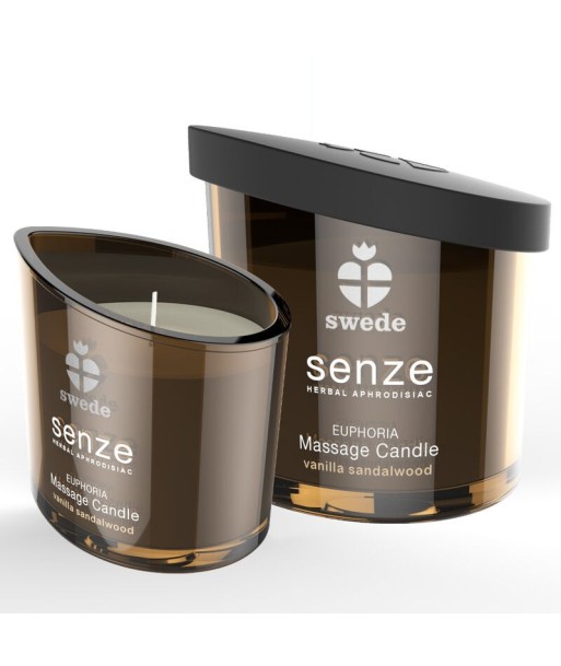 SWEDE - SENZE EUFORIA VELA MASAJE - VAINILLA, SÁNDALO