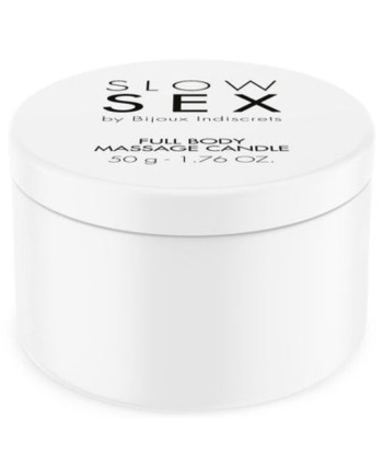 BIJOUX - SLOW SEX VELA DE MASAJE CORPORAL 50 G