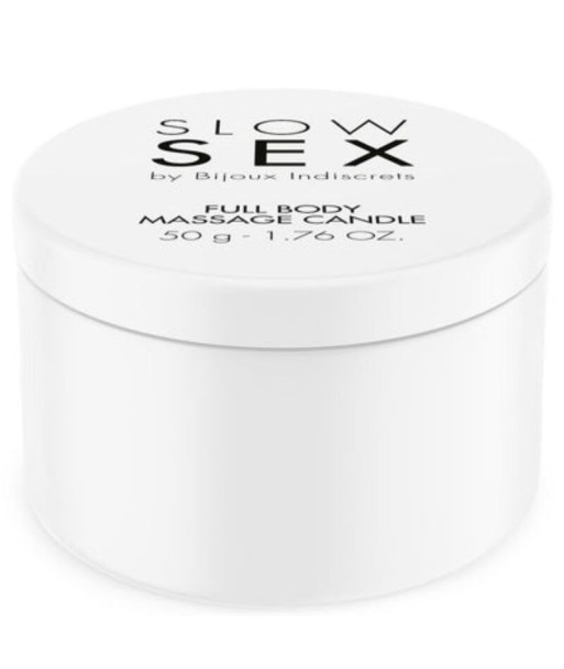 BIJOUX - SLOW SEX VELA DE MASAJE CORPORAL 50 G
