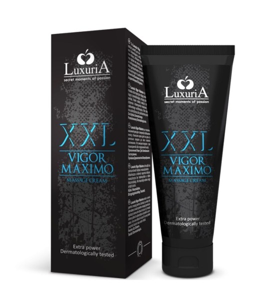 INTIMATELINE LUXURIA - XXL VIGOR MÁXIMO CREMA MASAJE VOLUMINIZADORA 75 ML