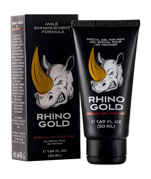 RHINO GOLD - GEL ÍNTIMO PARA HOMBRES 50 ML