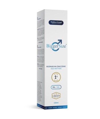 MEDICA GROUP - BIGGER SIZE GEL ÍNTIMO PARA HOMBRE 150 ML