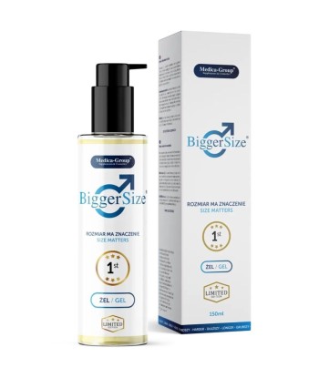MEDICA GROUP - BIGGER SIZE GEL ÍNTIMO PARA HOMBRE 150 ML