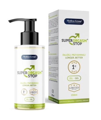 MEDICA GROUP - SÚPER ORGASM STOP GEL ÍNTIMO PARA HOMBRE 150 ML