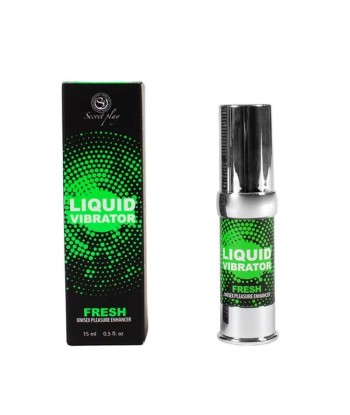 SECRETPLAY - VIBRADOR LIQUIDO FRESH ESTIMULADOR and INTENSIFICADOR PLACE 15 ML