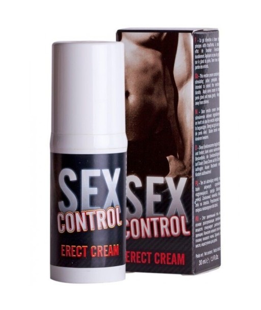 RUF - SEX CONTROL CREMA PARA LA ERECCIÓN RUF - SEX CONTROL CREMA PARA LA ERECCIÓN