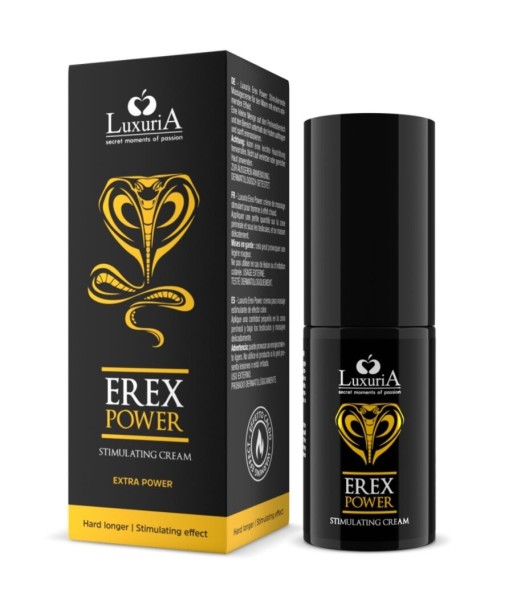 INTIMATELINE LUXURIA - EREX POWER CREMA DE ERECCION 30 ML INTIMATELINE LUXURIA - EREX POWER CREMA DE ERECCION 30 ML