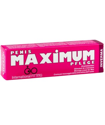 INVERMA - PENIS MAXIMUM PFLEGE CREMA MASTURBACIÓN PENE
