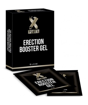 XPOWER - ERECTION BOOSTER GEL POTENCIADOR ERECCION 6 X 4 ML