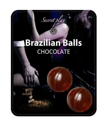 SECRETPLAY - BRAZILIAN BALLS CHOCOLATE SET 2 BOLAS