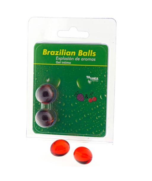 TALOKA - BRAZILIAN BALLS GEL ÍNTIMO FRESA and CEREZA 2 BOLAS TALOKA - BRAZILIAN BALLS GEL ÍNTIMO FRESA and CEREZA 2 BOLAS