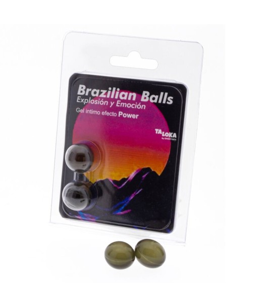 TALOKA - BRAZILIAN BALLS GEL EXCITANTE EFECTO POWER 2 BOLAS TALOKA - BRAZILIAN BALLS GEL EXCITANTE EFECTO POWER 2 BOLAS