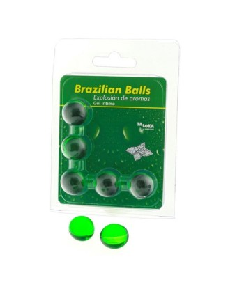 TALOKA - BRAZILIAN BALLS GEL ÍNTIMO MENTA 5 BOLAS