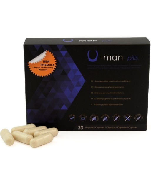 U-Man Pills – Complemento alimenticio para la virilidad masculina