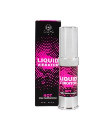 SECRETPLAY - VIBRADOR LIQUIDO HOT STIMULATOR 15 ML