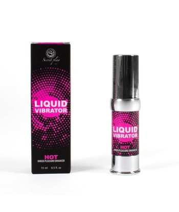 SECRETPLAY - VIBRADOR LIQUIDO HOT STIMULATOR 15 ML