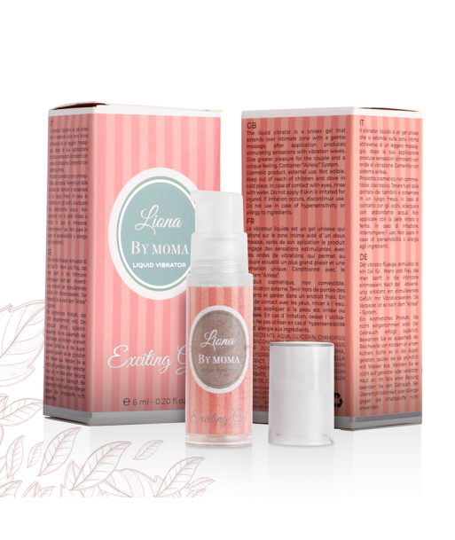 LIONA BY MOMA - VIBRADOR LIQUIDO EXCITING GEL 6 ML