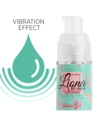 LIONA BY MOMA - VIBRADOR LIQUIDO LIBIDO GEL 15 ML