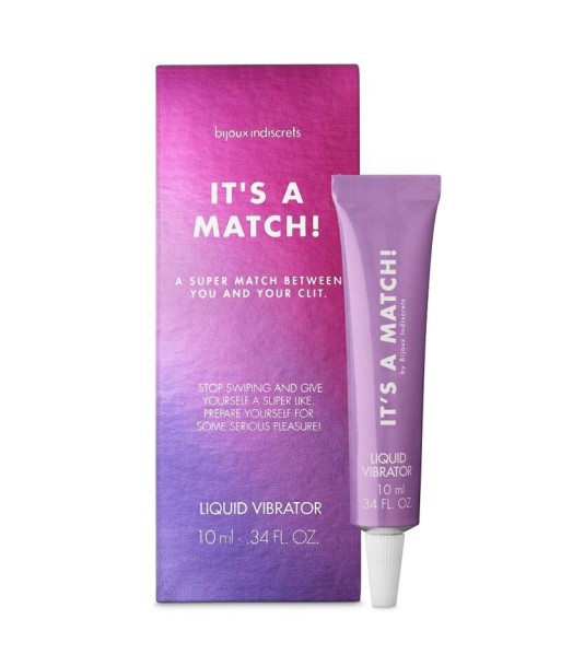 BIJOUX - ITS A MATCH VIBRADOR LIQUIDO 10 ML