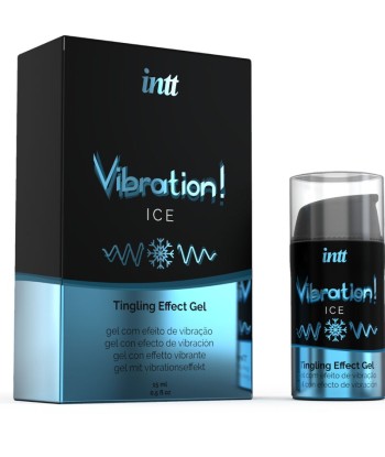 INTT - POTENTE ESTIMULANTE ÍNTIMO GEL VIBRADOR EFECTO FRÍO 15ML