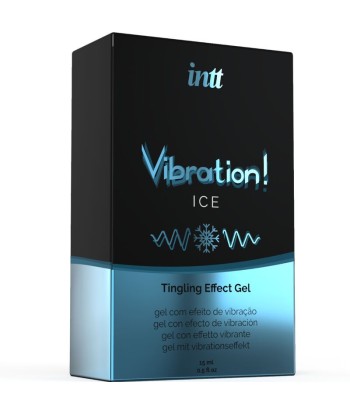 INTT - POTENTE ESTIMULANTE ÍNTIMO GEL VIBRADOR EFECTO FRÍO 15ML