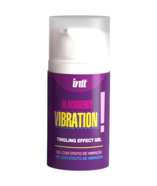 INTT RELEASES - GEL VIBRADOR LÍQUIDO SABOR MORA 15 ML