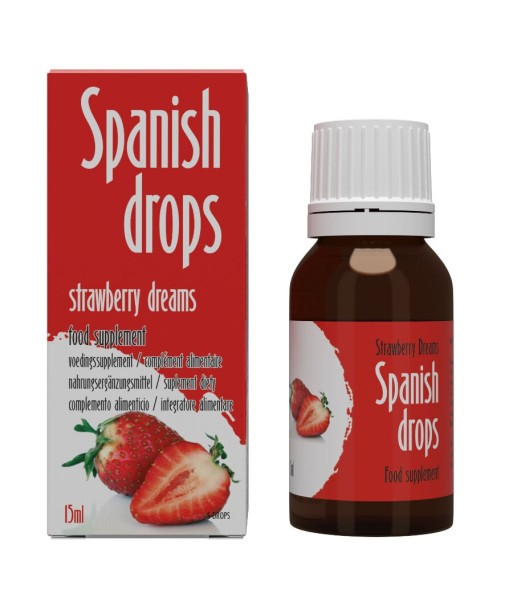 Spanish Fly – Complemento alimenticio en gotas con sabor a Fresa Spanish Fly – Complemento alimenticio en gotas con sabor a Fresa