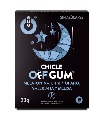 WUG Off Gum – El chicle funcional que te ayuda a relajarte y dormir mejor