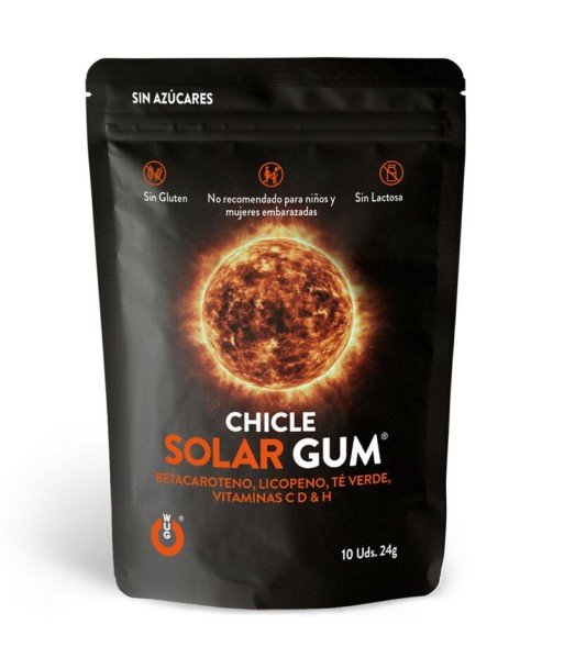 WUG Solar Gum – El chicle que prepara tu piel para el sol WUG Solar Gum – El chicle que prepara tu piel para el sol