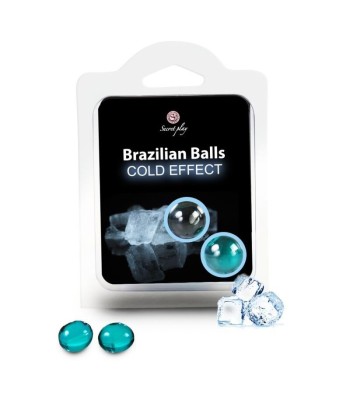 SECRETPLAY - BRAZILIAN BALLS EFECTO FRIO 2 UNIDADES