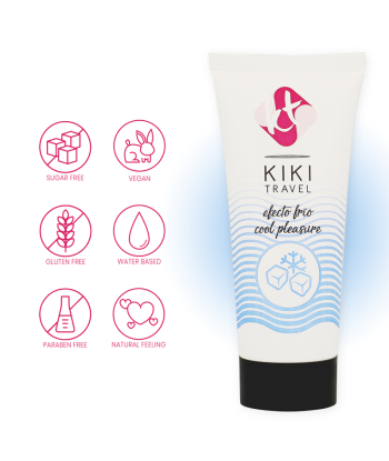 KIKÍ TRAVEL - GEL DESLIZANTE EFECTO FRÍO INTENSIFICADOR 50 ML