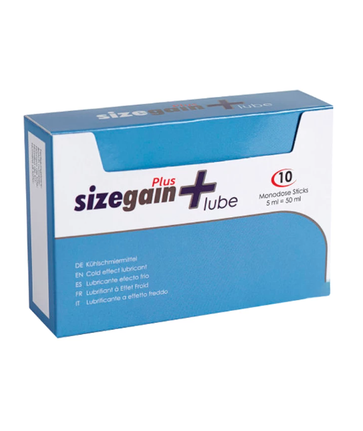 500 COSMETICS - SIZEGAIN PLUS LUBE LUBRICANTE EFECTO FRIO