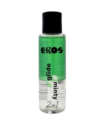 EROS - LUBRICANTE 2 EN 1 GLIDE MINTY BASE DE SILICONA 100 ML