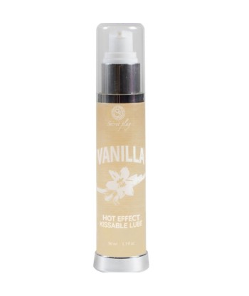 SECRETPLAY - LUBRICANTE 2-1 EFECTO CALOR VAINILLA 50 ML