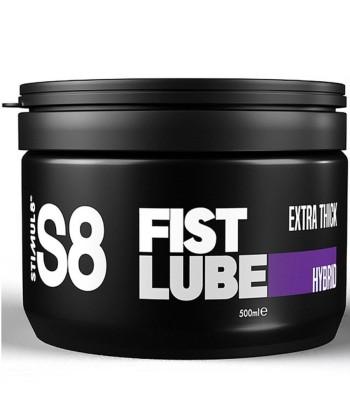 STIMUL8 - S8 LUBRICANTE PARA PUÑOS HÍBRIDO EXTRA GRUESO 500 ML