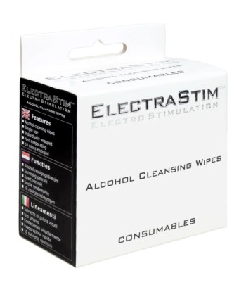 ELECTRASTIM - TOALLITAS HIGIÉNICAS CON ALCOHOL 10 UNIDADES