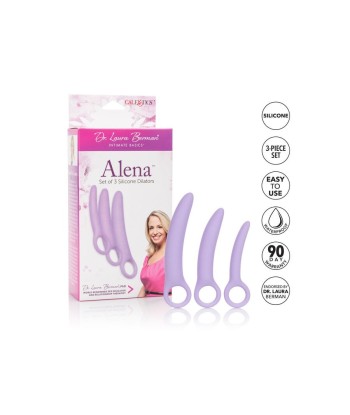 CALEXOTICS - DR LAURA BERMAN ALENA SET DE 3 DILATADOR VAGINAL SILICONA