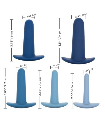 CALEXOTICS - WEARABLE ANAL TRAINING SET 5 PIECES